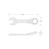 Tekton 19 mm Stubby Reversible Ratcheting Combination Wrench WRN51119